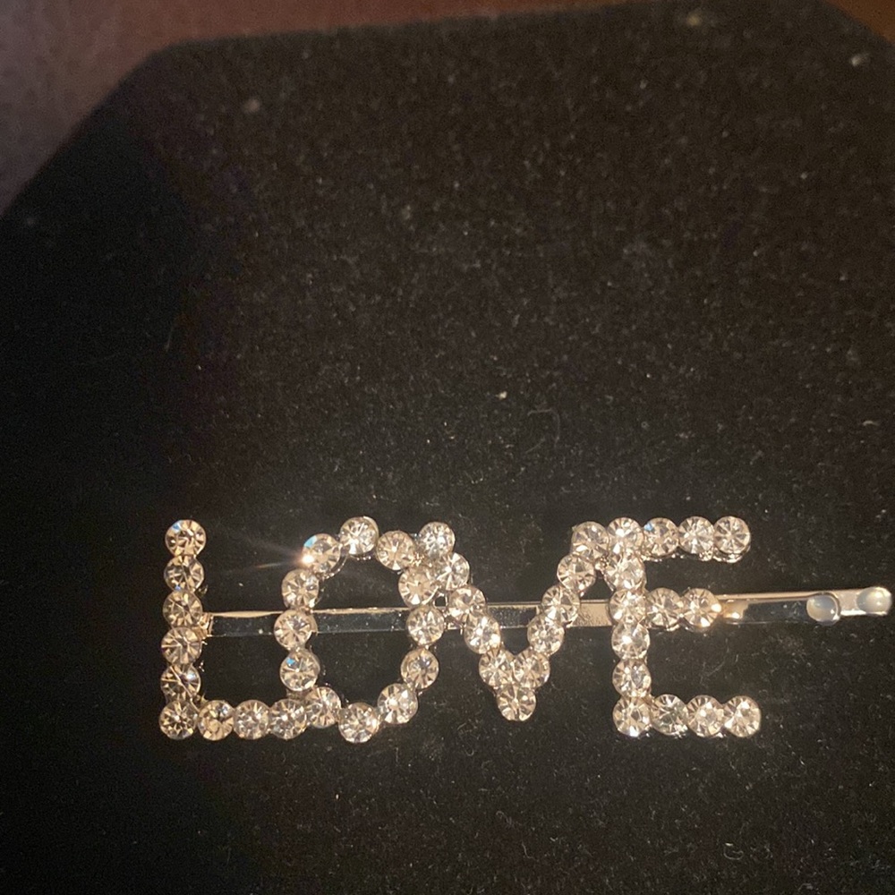 LOVE Bobby Pin Hair Barette